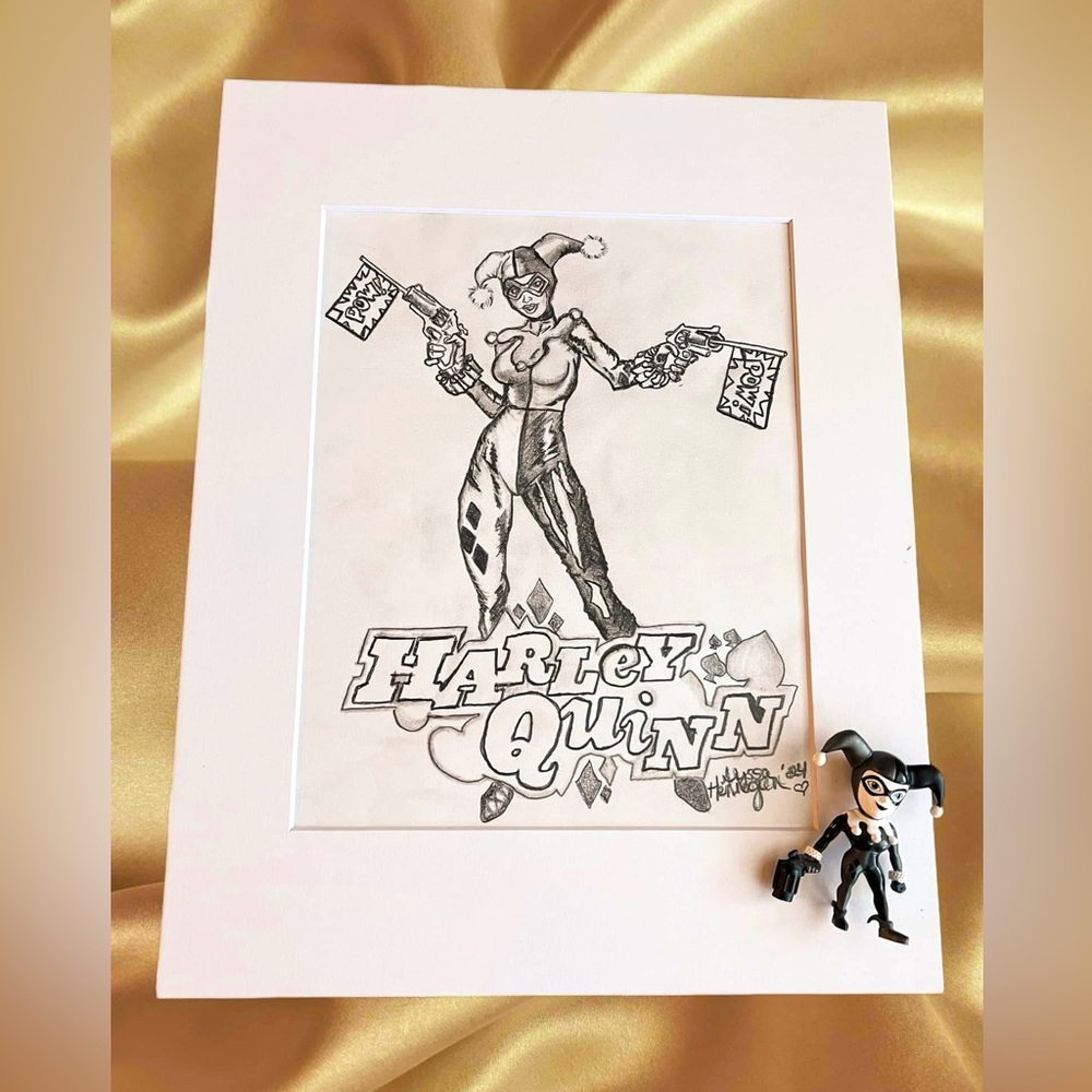 Harley Quinn Original Sketch by me !
